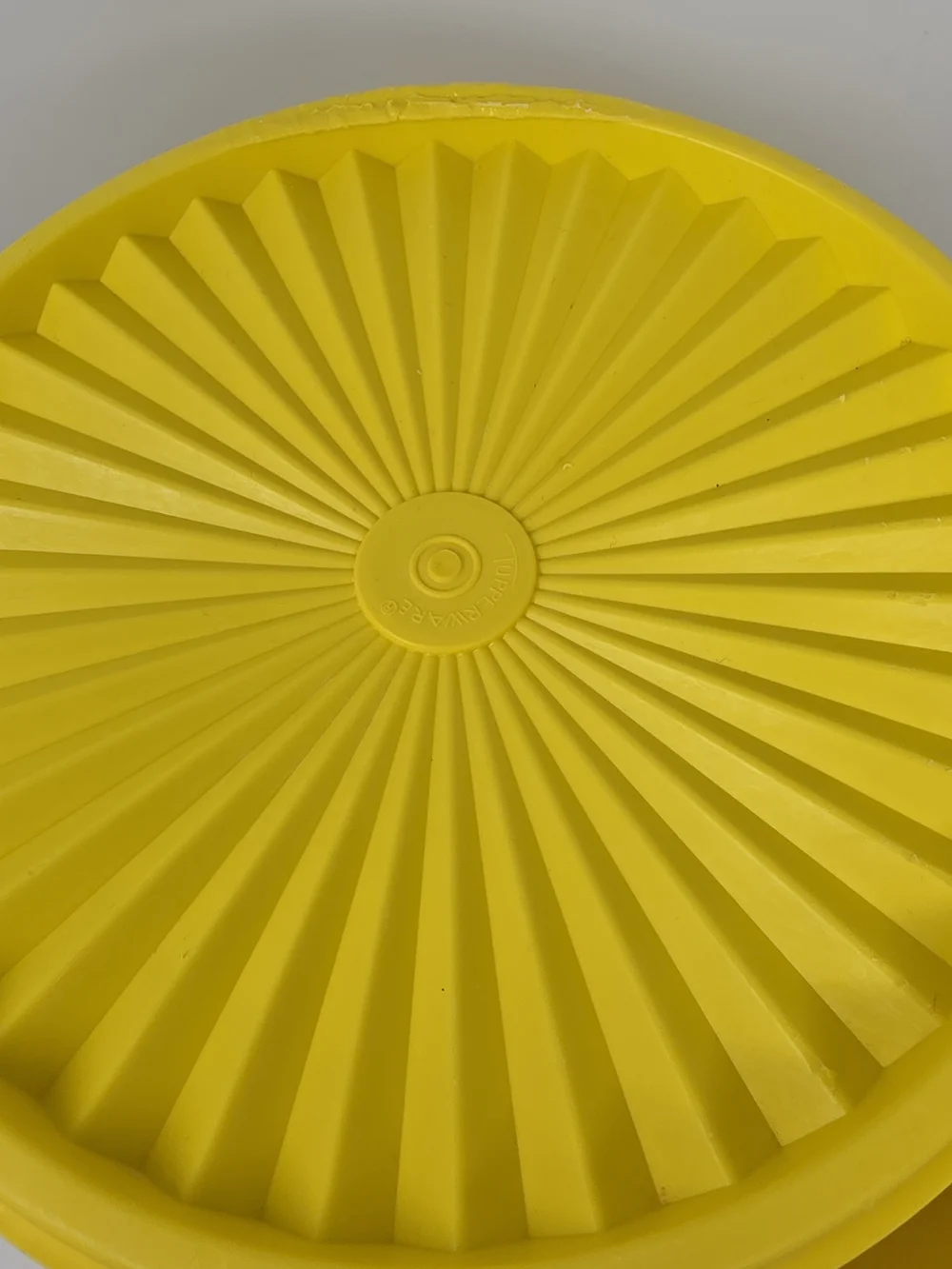 Tupperware Yellow Storage Canisters Set of 2
